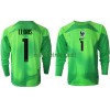 Maillot de Gardien à Manches Longues France Hugo Lloris 1 Extérieur Coupe du Monde 2022 Pour Homme